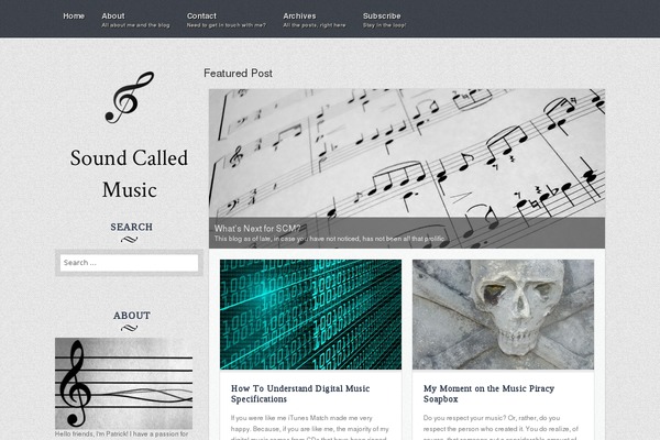 Nomad theme site design template sample