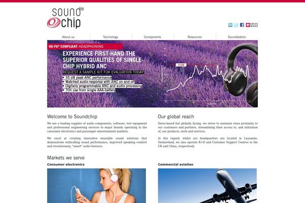 Vulcan theme site design template sample