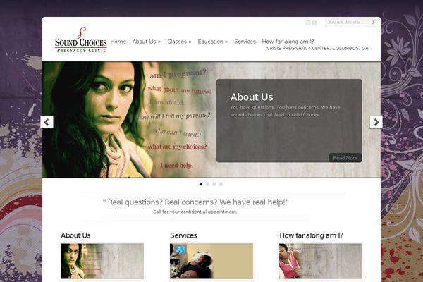 Hope theme site design template sample