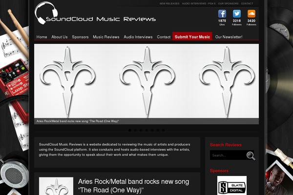 Mediascene theme site design template sample