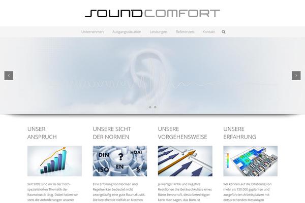 Impreza Child theme site design template sample