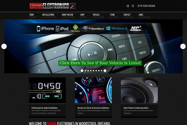 Rhapsody theme site design template sample