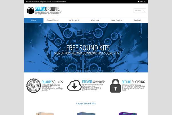 Humbleshop theme site design template sample