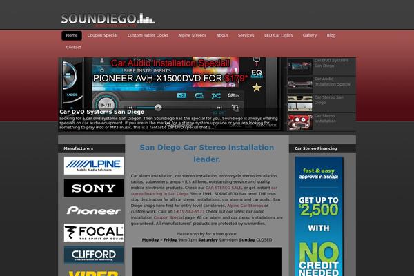 Custom Community Pro theme site design template sample