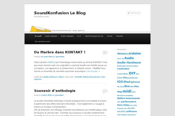 Site using Social Media Counters plugin