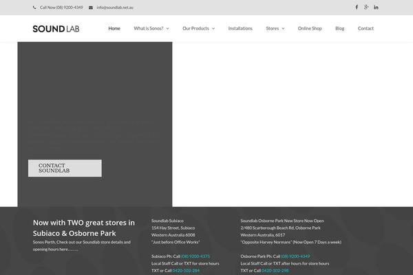 TheFox theme site design template sample