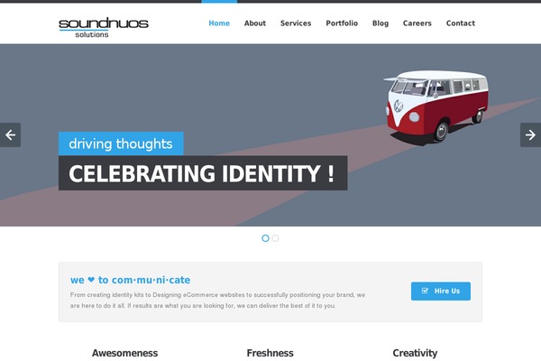 Epical theme site design template sample
