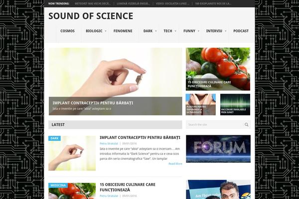 SuperNews theme site design template sample