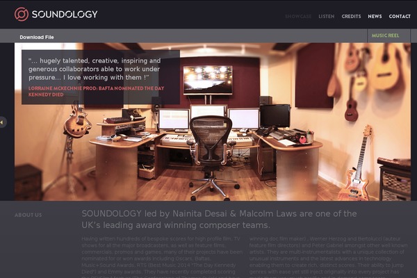 Site using Advanced AJAX Page Loader plugin