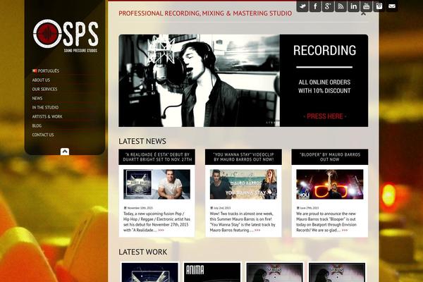 Site using AnyWP MailChimp plugin