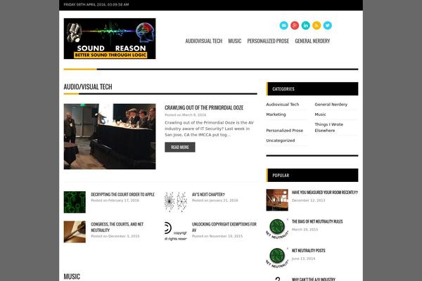 Klasik theme site design template sample