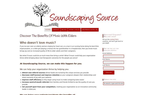 Thesis 1.8.5 theme site design template sample