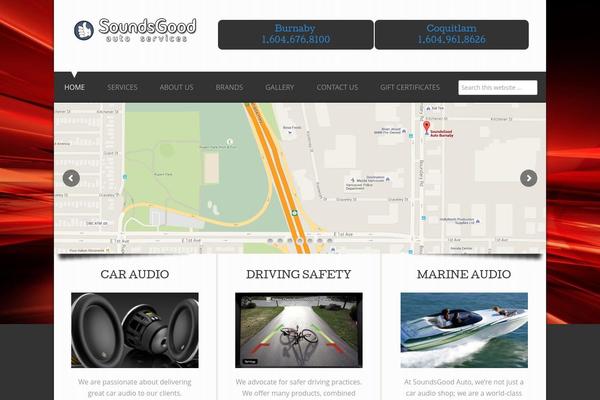 Streamline Pro theme site design template sample