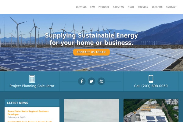 Site using Constant Contact for WordPress plugin