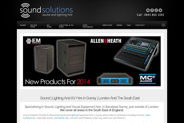 Site using Easy Content Slider plugin