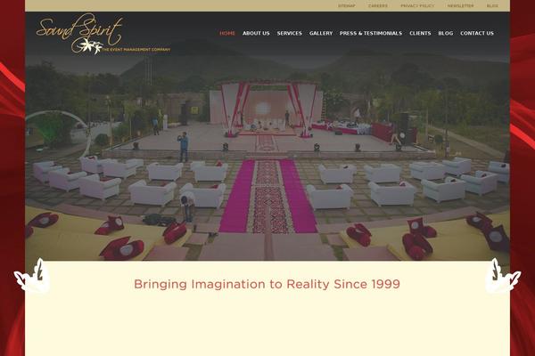 Church and Event theme site design template sample