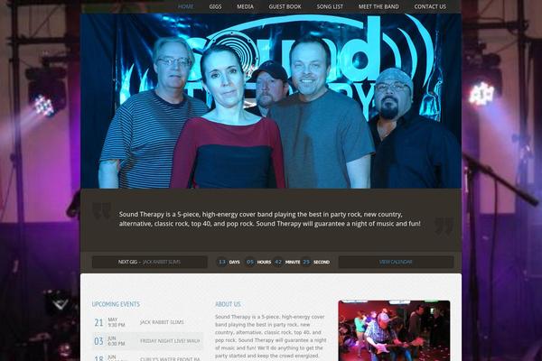 Music-musicians-theme-facebook-app theme site design template sample