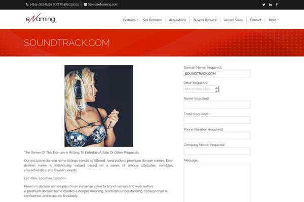 Site using Domain-inventory plugin