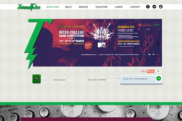 Custom Community theme site design template sample