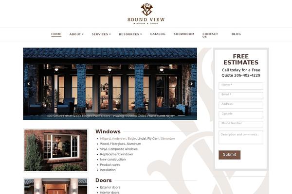 X Child theme site design template sample