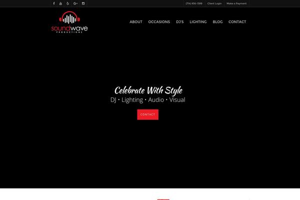 Default theme site design template sample