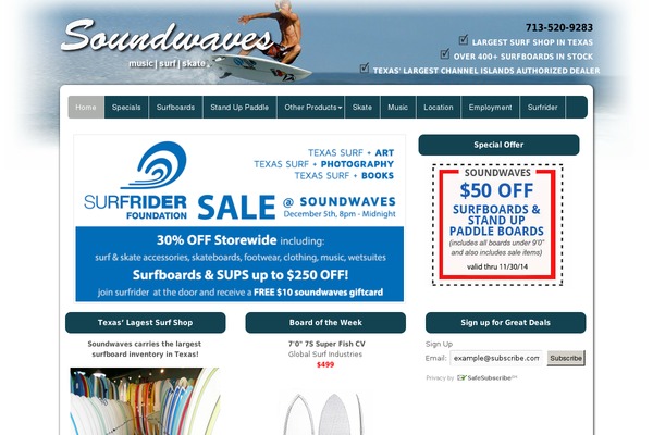 Site using Constant Contact WordPress Widget plugin