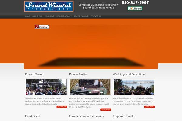 soundwizard.biz site used Solarpress