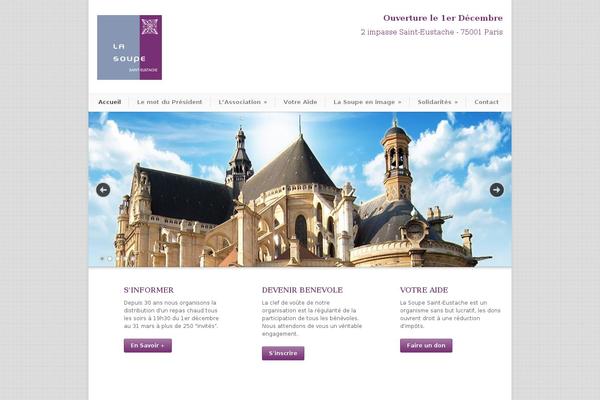 Site using Hustle plugin