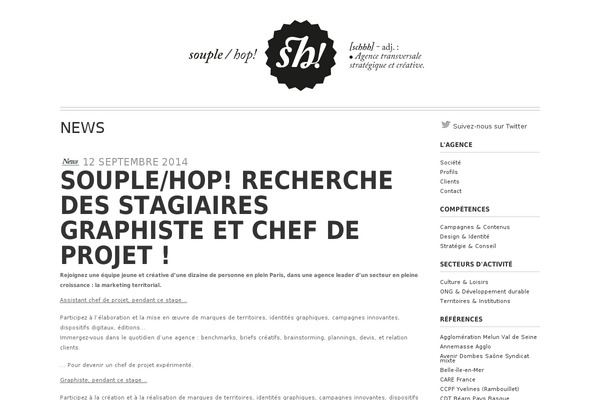 Structure theme site design template sample