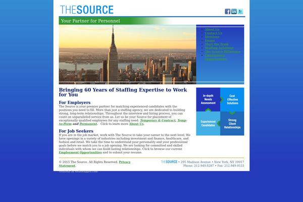 Source theme site design template sample