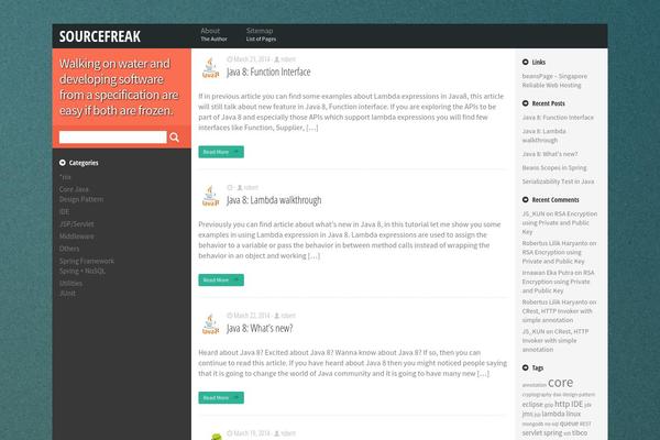 Site using Infinite-Scroll plugin