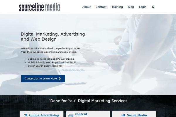 Avada theme site design template sample