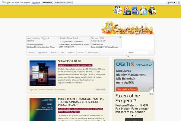 Site using Give a Beer plugin