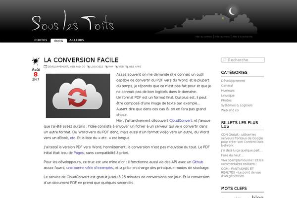 souslestoits.net site used Souslestoits-v3