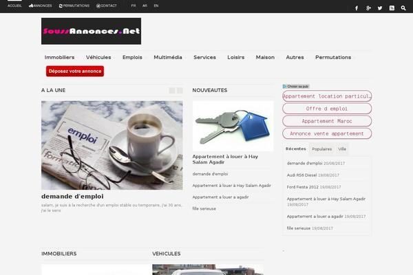 soussannonces.net site used Ud