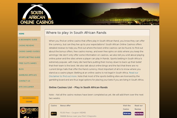 Slots Theme theme site design template sample