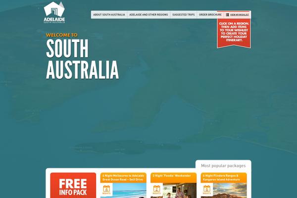 Sa theme site design template sample