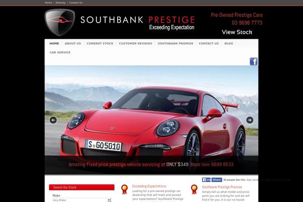 Modernize theme site design template sample