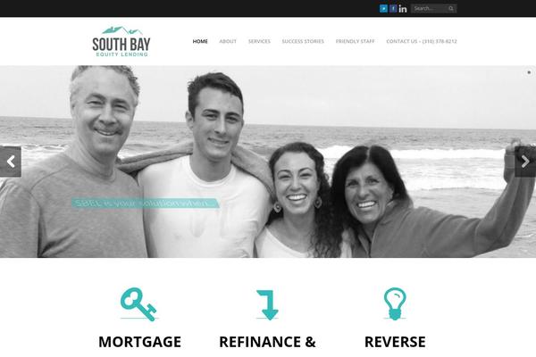 Thunder theme site design template sample