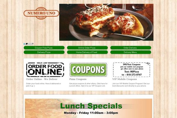 Victoria theme site design template sample