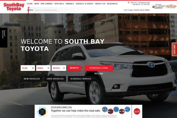 Dealer Inspire common theme site design template sample