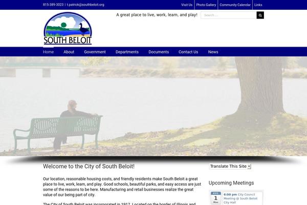 Site using Alfie WP Weather plugin
