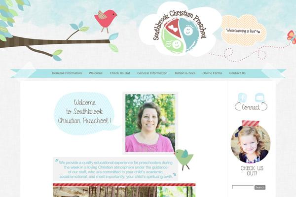 Custom Community theme site design template sample