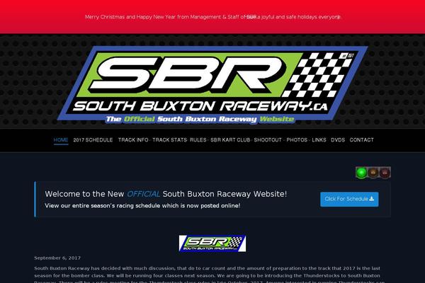 Sbr theme site design template sample