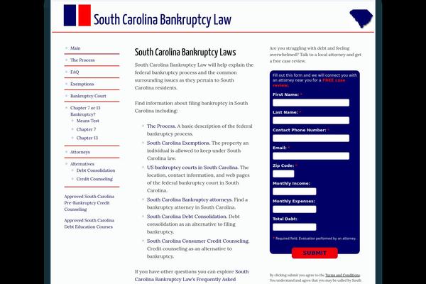 Focus theme site design template sample
