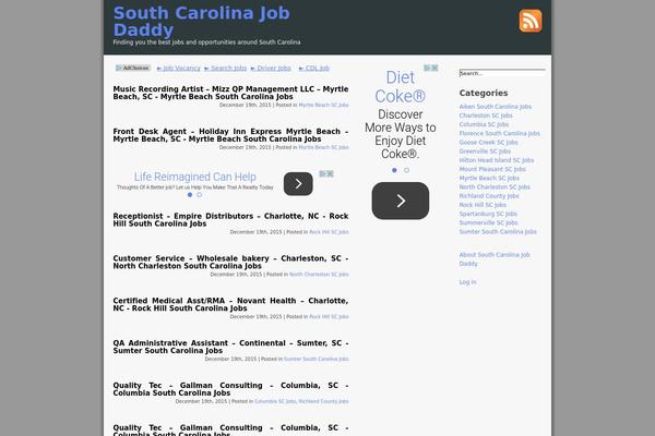 Prosense Grey theme site design template sample