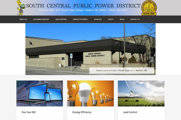 Enterprise Pro theme site design template sample