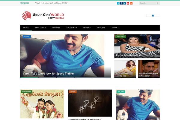 SmartMag theme site design template sample