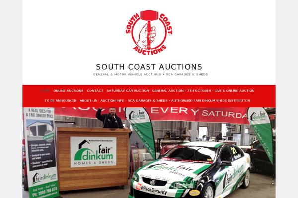 southcoastauctions.com.au site used Sca-child-theme