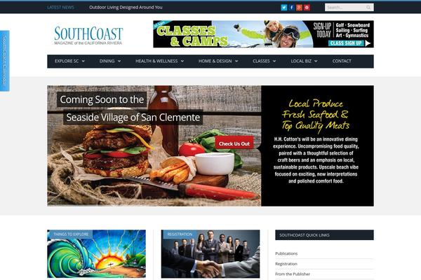 Site using Advanced iFrame plugin